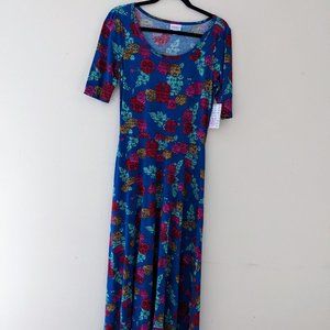 Comfortable Maxi Dress with Half Sleeves